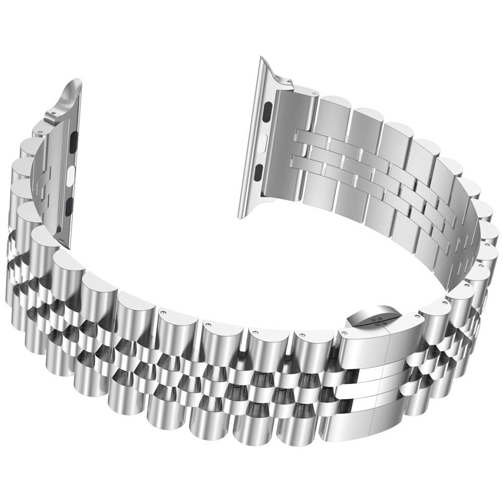 New Style Stainless Steel Watch Strap for Apple Watch Ultra 49mm Ultra 2 49mm Series 9 45mm SE (2023) 44mm Series 8 7 45mm 6 5 4 SE SE (2022) 44m Series 3 2 1 42mm New Style Stainless Steel Watch Strap for Apple Watch Ultra 49mm Ultra 2 49mm Series 9 45mm SE (2023) 44mm Series 8 7 45mm 6 5 4 SE SE (2022) 44m Series 3 2 1 42mm